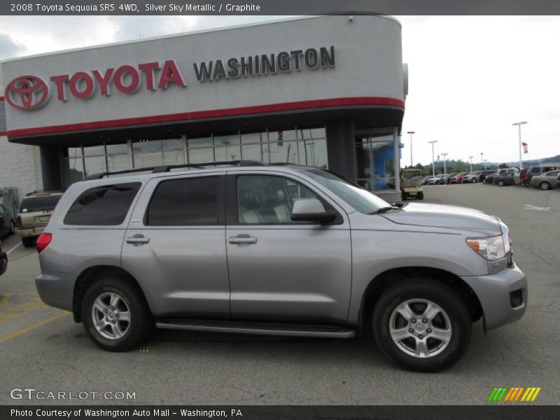 Silver Sky Metallic / Graphite 2008 Toyota Sequoia SR5 4WD