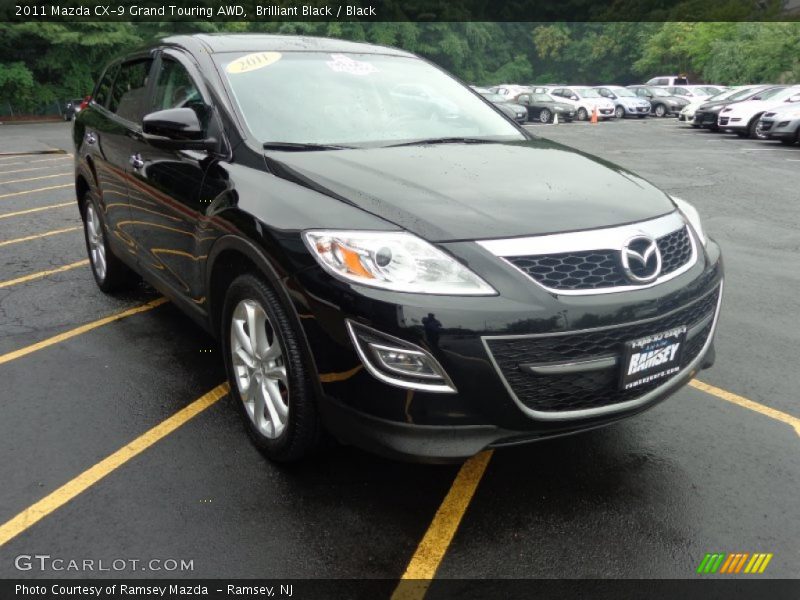 Brilliant Black / Black 2011 Mazda CX-9 Grand Touring AWD