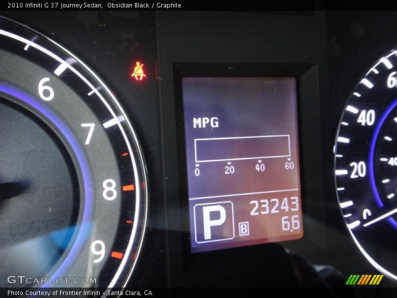 Obsidian Black / Graphite 2010 Infiniti G 37 Journey Sedan