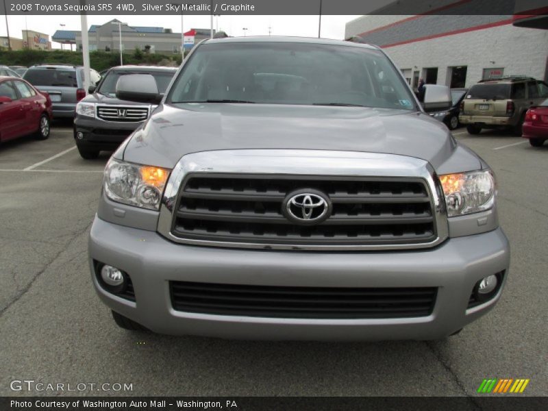 Silver Sky Metallic / Graphite 2008 Toyota Sequoia SR5 4WD