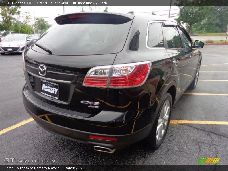 Brilliant Black / Black 2011 Mazda CX-9 Grand Touring AWD