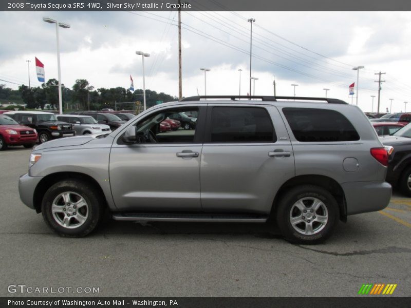 Silver Sky Metallic / Graphite 2008 Toyota Sequoia SR5 4WD
