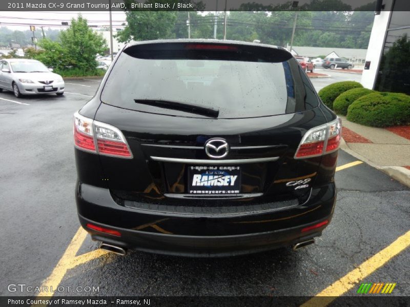 Brilliant Black / Black 2011 Mazda CX-9 Grand Touring AWD