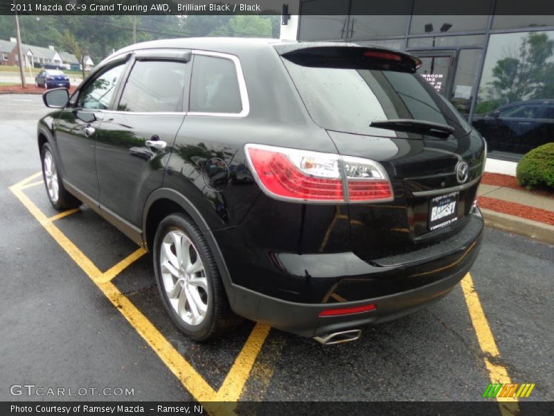 Brilliant Black / Black 2011 Mazda CX-9 Grand Touring AWD