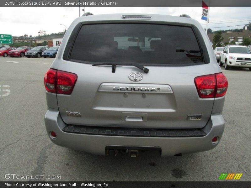 Silver Sky Metallic / Graphite 2008 Toyota Sequoia SR5 4WD