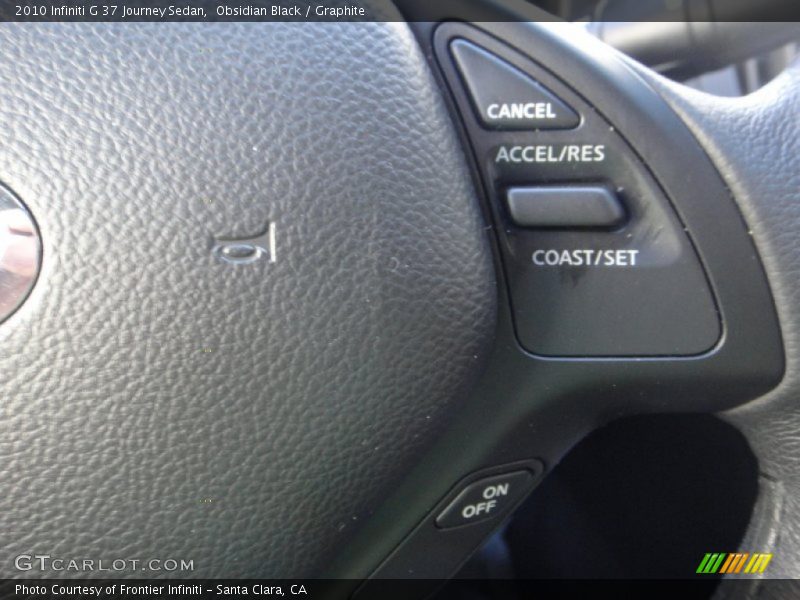 Obsidian Black / Graphite 2010 Infiniti G 37 Journey Sedan