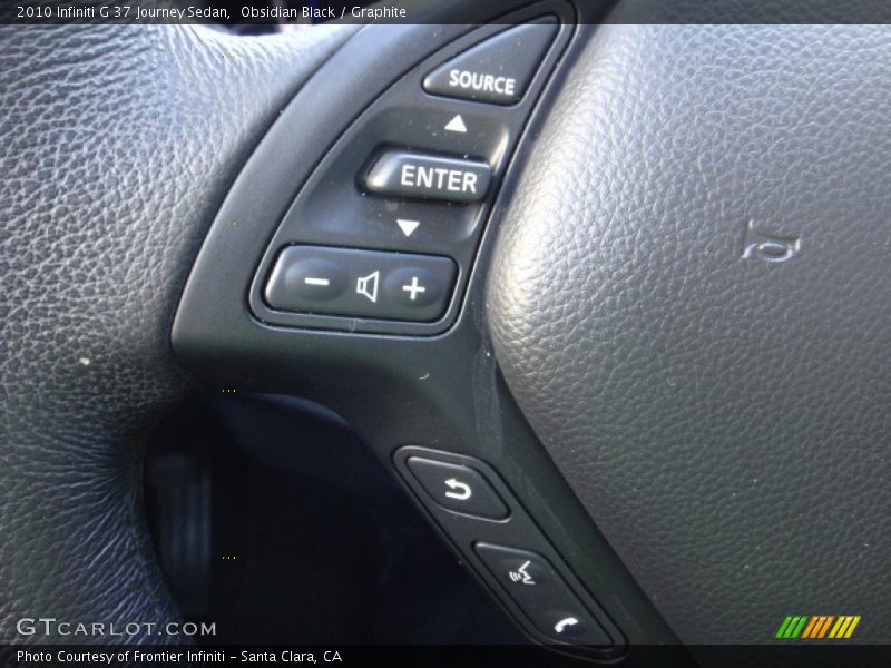 Obsidian Black / Graphite 2010 Infiniti G 37 Journey Sedan