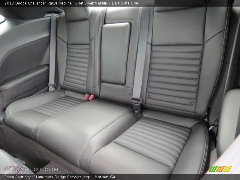 Billet Silver Metallic / Dark Slate Gray 2013 Dodge Challenger Rallye Redline