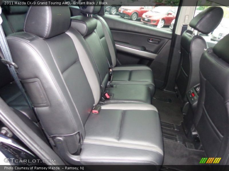 Rear Seat of 2011 CX-9 Grand Touring AWD