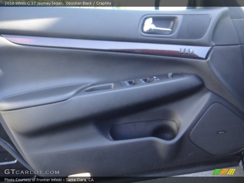 Obsidian Black / Graphite 2010 Infiniti G 37 Journey Sedan