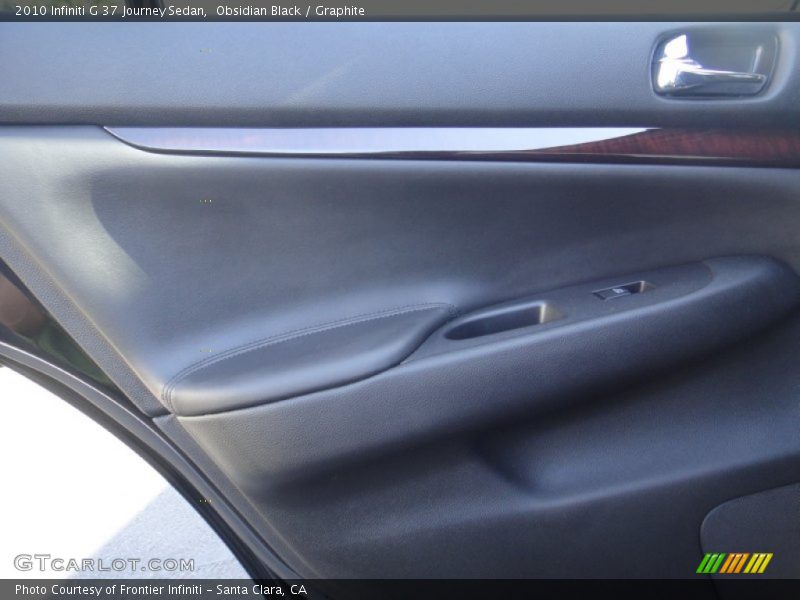 Obsidian Black / Graphite 2010 Infiniti G 37 Journey Sedan