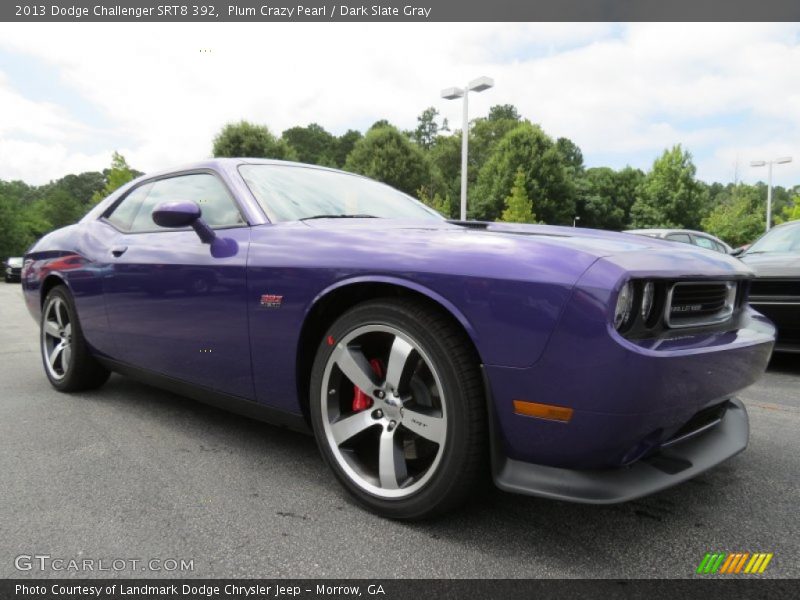 Front 3/4 View of 2013 Challenger SRT8 392
