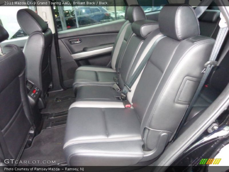 Rear Seat of 2011 CX-9 Grand Touring AWD