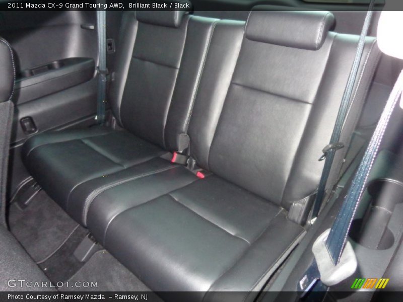 Rear Seat of 2011 CX-9 Grand Touring AWD