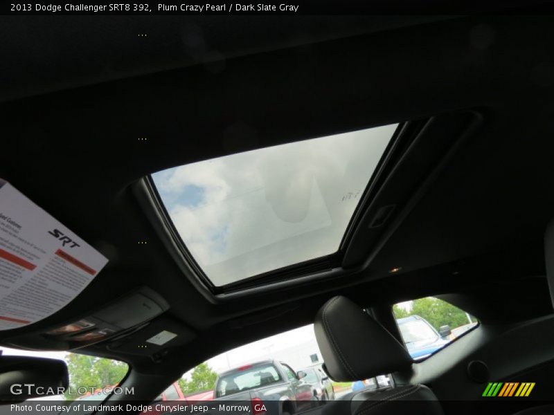 Plum Crazy Pearl / Dark Slate Gray 2013 Dodge Challenger SRT8 392