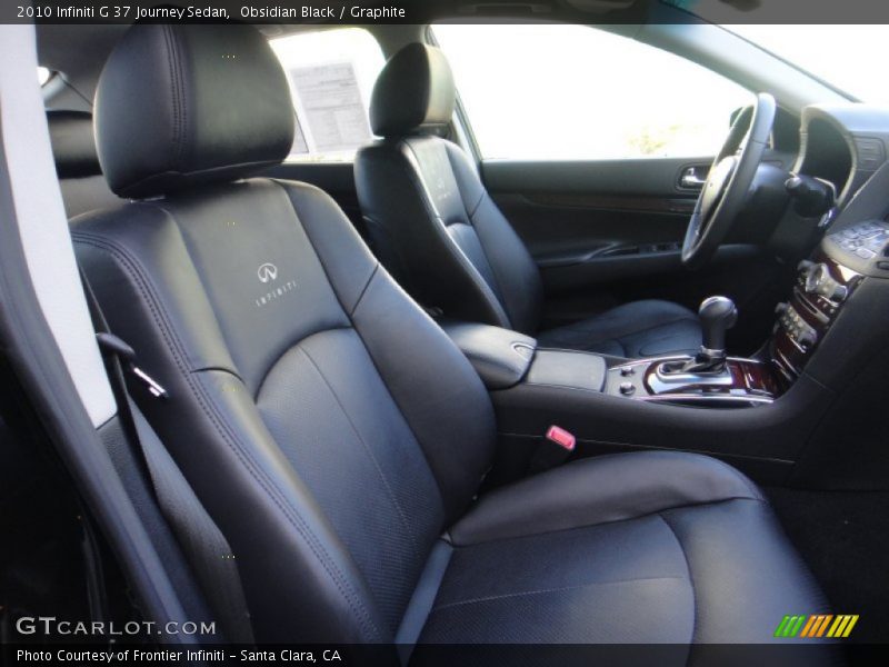 Obsidian Black / Graphite 2010 Infiniti G 37 Journey Sedan