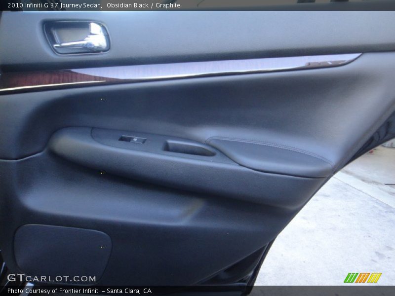 Obsidian Black / Graphite 2010 Infiniti G 37 Journey Sedan