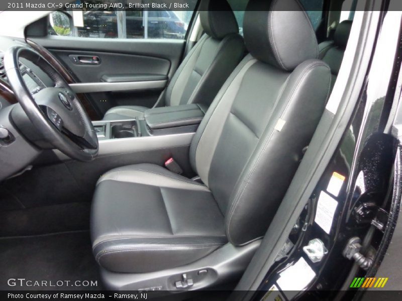 Front Seat of 2011 CX-9 Grand Touring AWD
