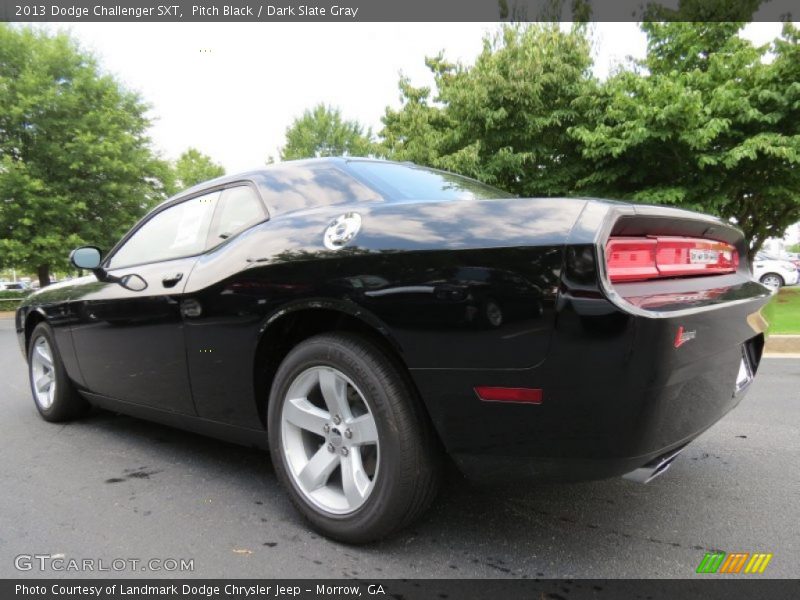 Pitch Black / Dark Slate Gray 2013 Dodge Challenger SXT