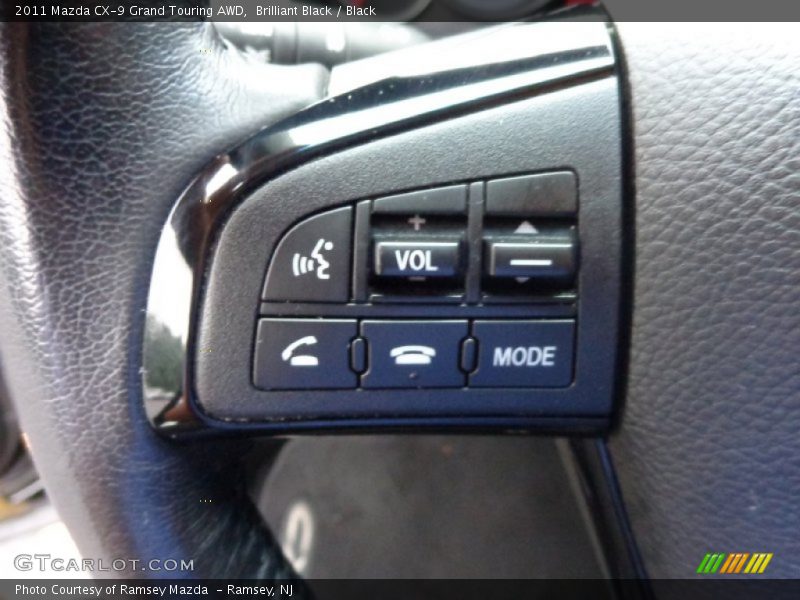 Controls of 2011 CX-9 Grand Touring AWD