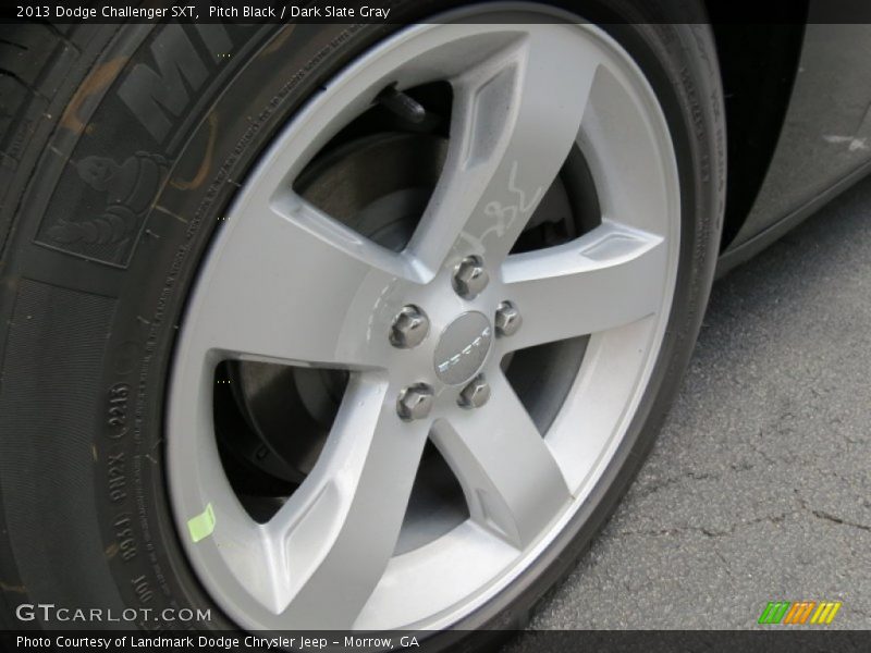 Pitch Black / Dark Slate Gray 2013 Dodge Challenger SXT