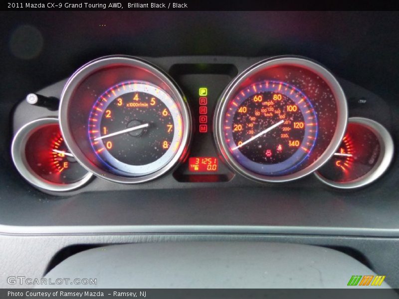  2011 CX-9 Grand Touring AWD Grand Touring AWD Gauges