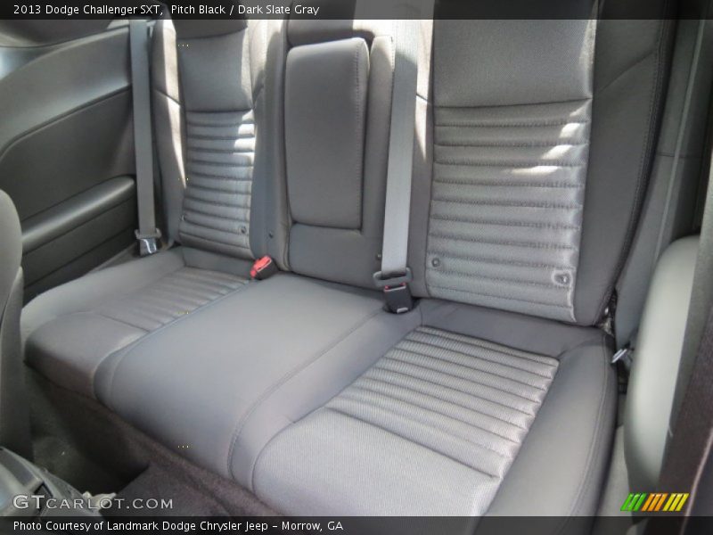 Pitch Black / Dark Slate Gray 2013 Dodge Challenger SXT