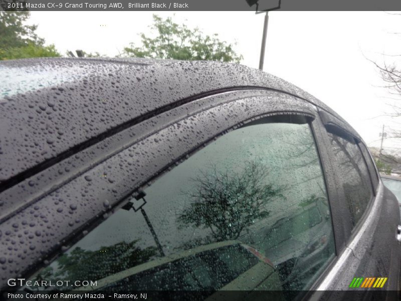 Brilliant Black / Black 2011 Mazda CX-9 Grand Touring AWD