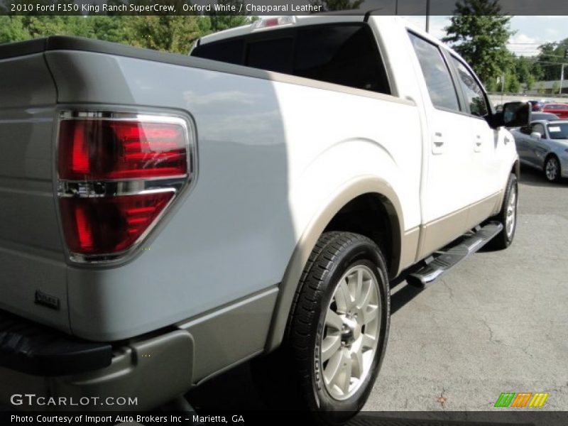 Oxford White / Chapparal Leather 2010 Ford F150 King Ranch SuperCrew