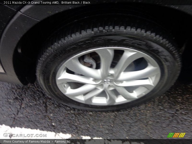 Brilliant Black / Black 2011 Mazda CX-9 Grand Touring AWD