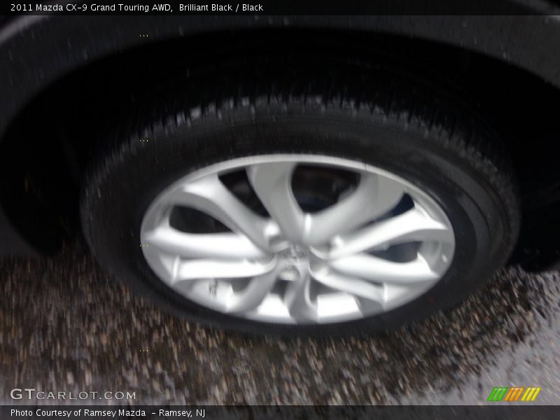 Brilliant Black / Black 2011 Mazda CX-9 Grand Touring AWD
