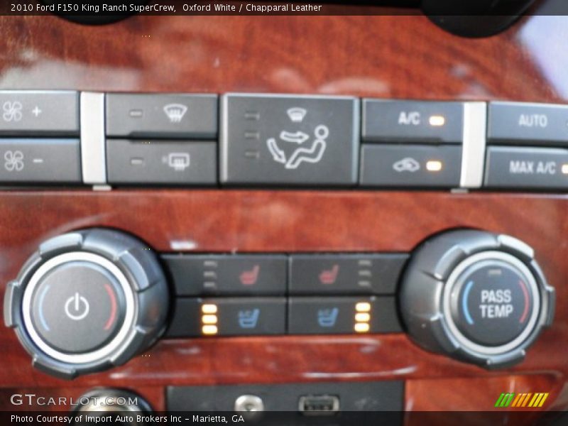 Oxford White / Chapparal Leather 2010 Ford F150 King Ranch SuperCrew