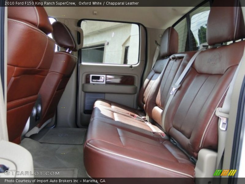 Oxford White / Chapparal Leather 2010 Ford F150 King Ranch SuperCrew
