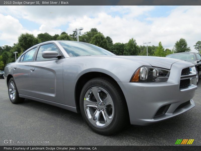 Billet Silver / Black 2013 Dodge Charger SE