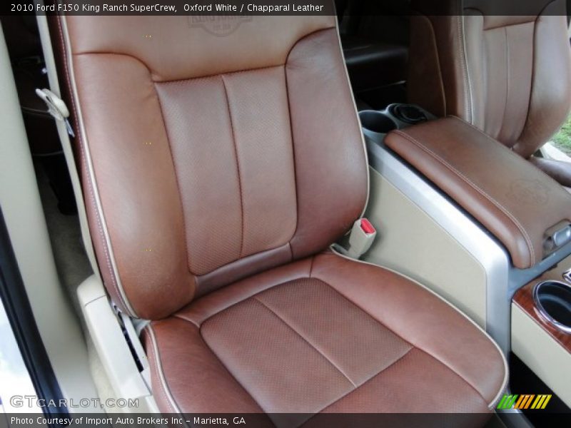 Oxford White / Chapparal Leather 2010 Ford F150 King Ranch SuperCrew