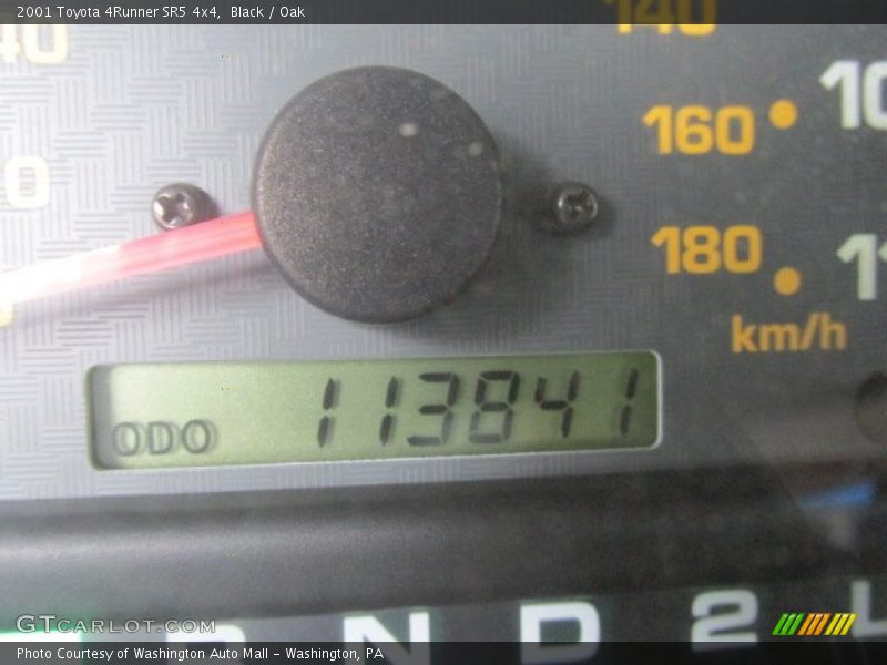 Black / Oak 2001 Toyota 4Runner SR5 4x4