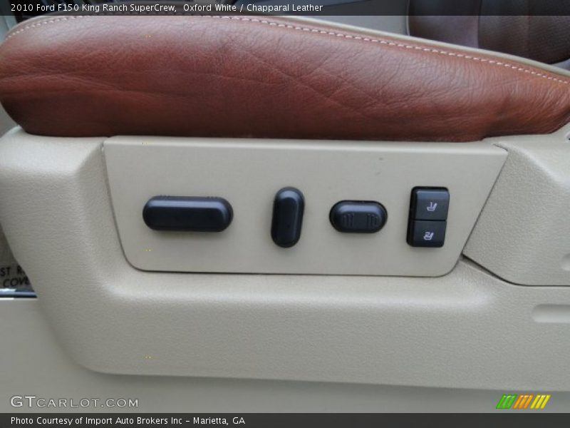 Oxford White / Chapparal Leather 2010 Ford F150 King Ranch SuperCrew