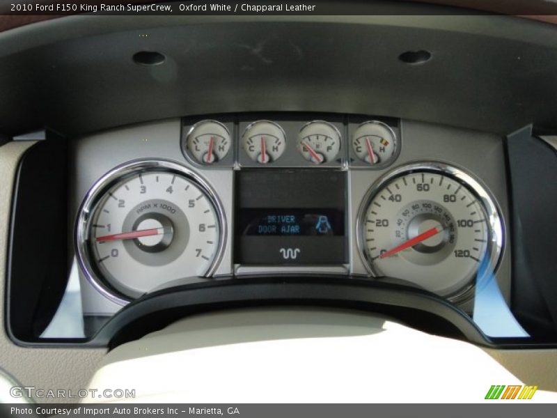 Oxford White / Chapparal Leather 2010 Ford F150 King Ranch SuperCrew