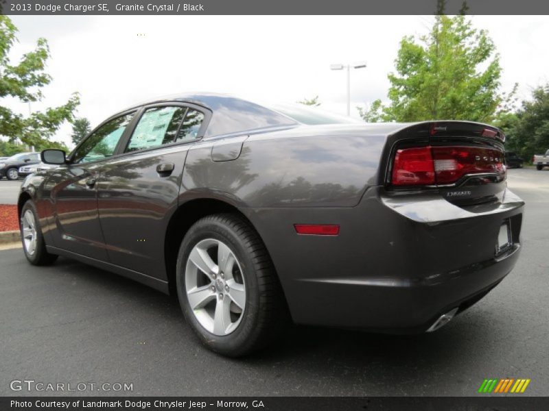 Granite Crystal / Black 2013 Dodge Charger SE