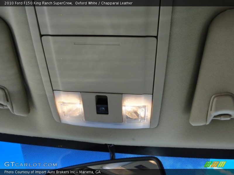 Oxford White / Chapparal Leather 2010 Ford F150 King Ranch SuperCrew