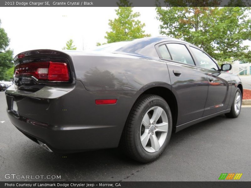 Granite Crystal / Black 2013 Dodge Charger SE
