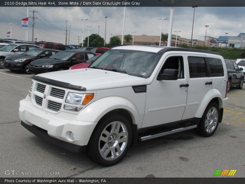 Stone White / Dark Slate Gray/Light Slate Gray 2010 Dodge Nitro Heat 4x4