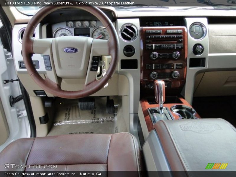 Oxford White / Chapparal Leather 2010 Ford F150 King Ranch SuperCrew