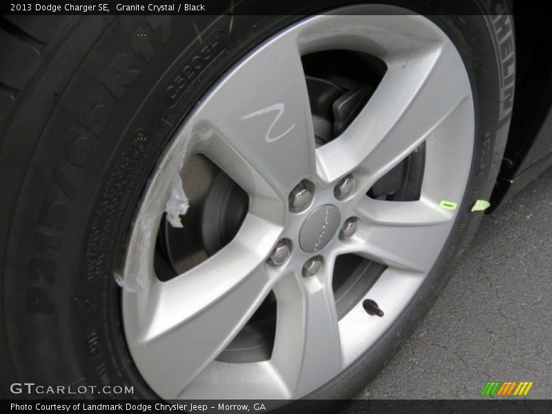 Granite Crystal / Black 2013 Dodge Charger SE