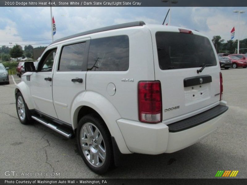 Stone White / Dark Slate Gray/Light Slate Gray 2010 Dodge Nitro Heat 4x4