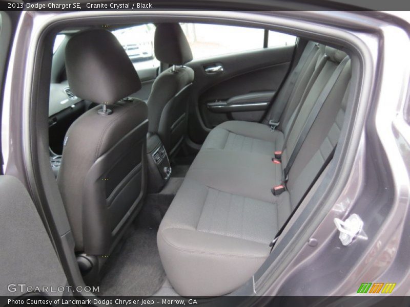 Granite Crystal / Black 2013 Dodge Charger SE