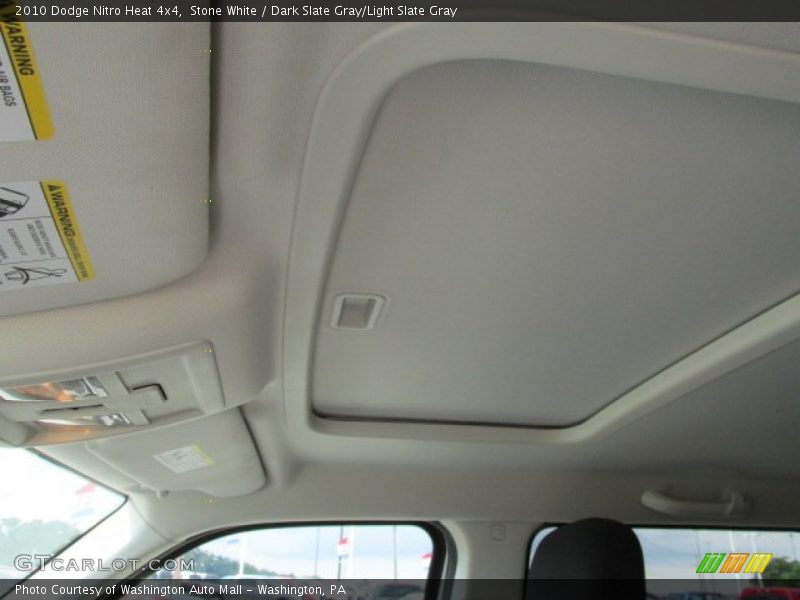 Stone White / Dark Slate Gray/Light Slate Gray 2010 Dodge Nitro Heat 4x4