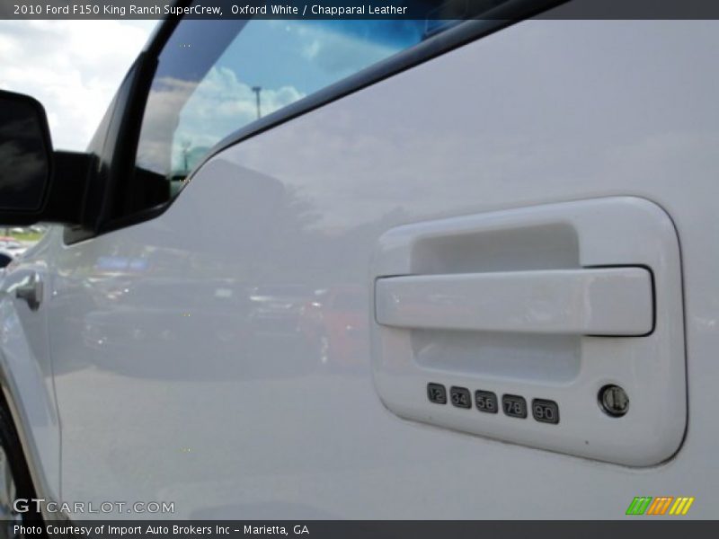 Oxford White / Chapparal Leather 2010 Ford F150 King Ranch SuperCrew