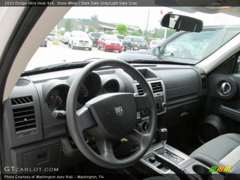 Stone White / Dark Slate Gray/Light Slate Gray 2010 Dodge Nitro Heat 4x4