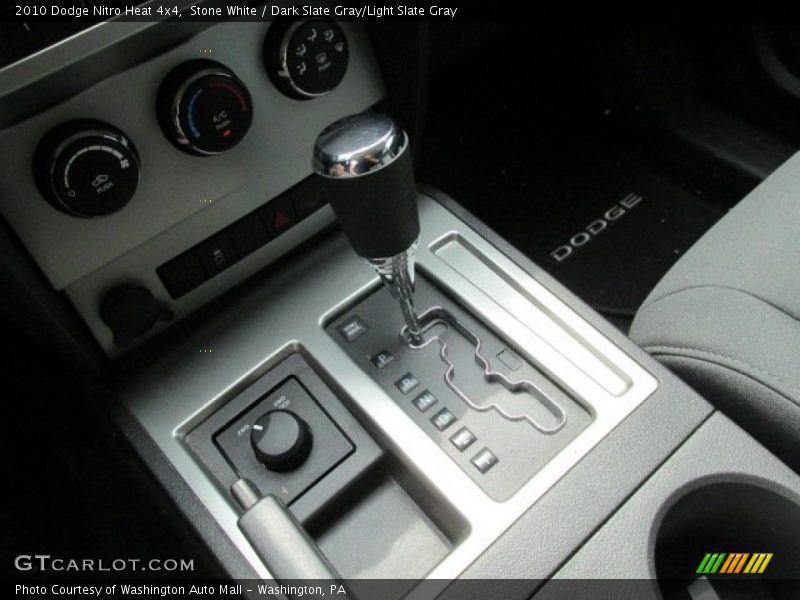 Stone White / Dark Slate Gray/Light Slate Gray 2010 Dodge Nitro Heat 4x4